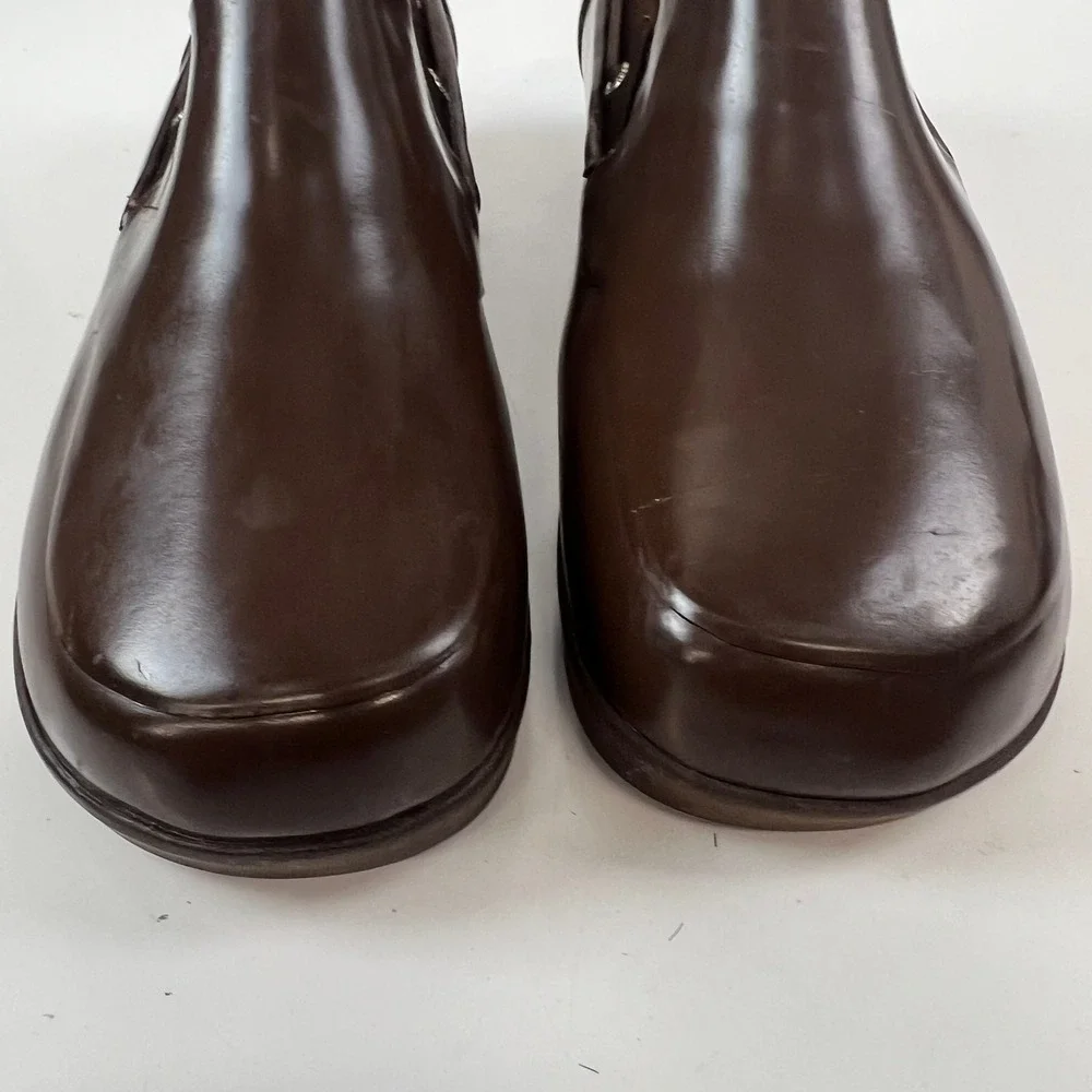 Sperry Saltwater Womans Duck Boot Brown Waterproof‎  9